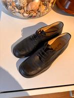 René Derhy leren veterschoenen maat 37 (valt als 36), Kleding | Dames, Ophalen of Verzenden, Zo goed als nieuw, Zwart