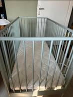 Ledikant met kledingkast groen voor kinderkamer, Ophalen of Verzenden, Zo goed als nieuw