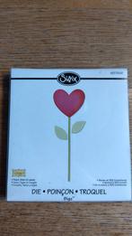 Sizzix Bigz Stans Tim Holtz - Hart, Stengel & Bladeren, Hobby en Vrije tijd, Ophalen of Verzenden, Zo goed als nieuw, Sizzix