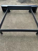 Auping achterwand 285 breed, Ophalen, Gebruikt, Blauw, 210 cm