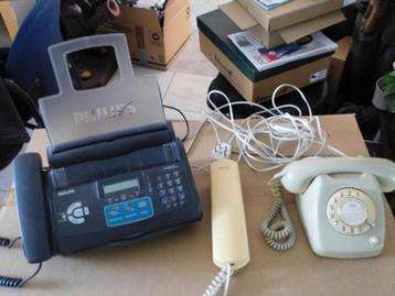 vijftal verschillende vaste telefoontoestellen beschikbaar voor biedingen