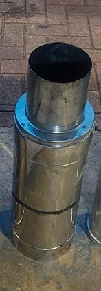 150 / 200mm dubbelwandig geïsoleerd RVS rookgasafvoer, Doe-het-zelf en Verbouw, Buizen en Afvoer, Ophalen
