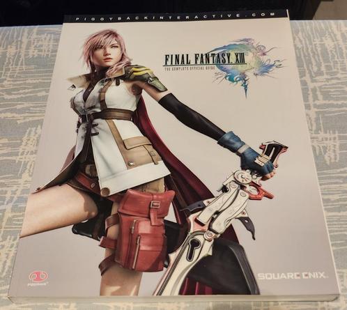 Final Fantasy XIII (13) Complete Official Guide 978190606459, Spelcomputers en Games, Games | Xbox 360, Zo goed als nieuw, Role Playing Game (Rpg)