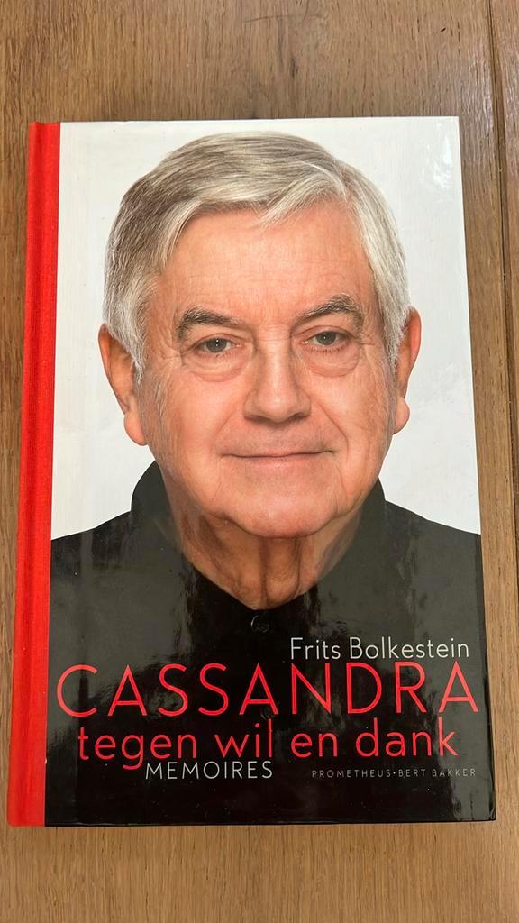 Frits Bolkestein - Cassandra tegen wil en dank, Boeken, Overige Boeken, Zo goed als nieuw, Ophalen of Verzenden