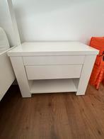 Hooglans nachtkastje, Huis en Inrichting, Slaapkamer | Nachtkastjes, Ophalen, Zo goed als nieuw, Hout, Minder dan 45 cm