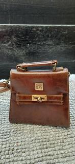 Vintage Daniel Ray Handtas, Sieraden, Tassen en Uiterlijk, Tassen | Damestassen, Ophalen of Verzenden, Gebruikt, Bruin, Handtas