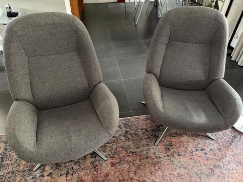 2 stuks Montel relaxfauteuil Shuffle, Huis en Inrichting, Fauteuils, Zo goed als nieuw, Stof, 50 tot 75 cm, Minder dan 75 cm, Ophalen