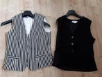 Te Koop 2 nieuwe  giletjes zwart/zwart-wit, Ophalen of Verzenden, Nieuw, Maat 38/40 (M), Zwart