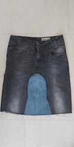 Jeans rok, Blauw, Knielengte, Maat 38/40 (M), Ophalen of Verzenden