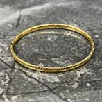 18 karaats gouden armband massief schakel, Sieraden, Tassen en Uiterlijk, Ophalen of Verzenden, Nieuw, Goud
