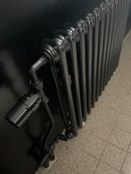 Leden radiator mat zwart / erg netjes, Doe-het-zelf en Verbouw, Verwarming en Radiatoren, Ophalen of Verzenden, 80 cm of meer