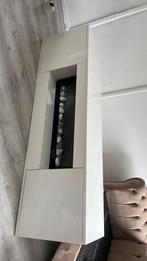 Tv meubel kast, Huis en Inrichting, Ophalen, Zo goed als nieuw, Vrijstaande haard, Elektrische haard