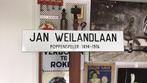 Emaille straatnaam bord, Antiek en Kunst, Ophalen of Verzenden