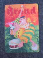 bierviltje  BRAND BIER  CARNAVAL, Verzamelen, Biermerken, Ophalen of Verzenden, Nieuw, Viltje(s), Brand