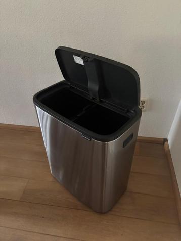 Brabantia Bo Touch Bin  - 2x30 liter matt steel / chroom beschikbaar voor biedingen