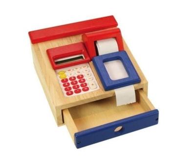 Houten kassa Santoys - NIEUW IN VERPAKKING beschikbaar voor biedingen