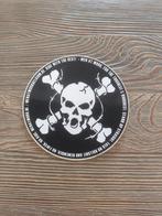 men at work sticker met doodshoofd, Ophalen, Nieuw, Sticker