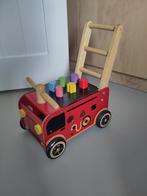 loopwagentje brandweer, Kinderen en Baby's, Speelgoed | Houten speelgoed, Ophalen, Gebruikt