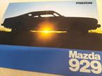 1977 dikke Nederlandse Mazda 929 folder IZGST óók coupés, Mazda, Ophalen of Verzenden, Zo goed als nieuw