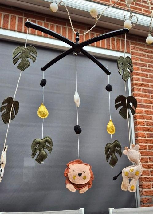 Kiekepiep mobiel – jungle thema, Kinderen en Baby's, Kinderkamer | Inrichting en Decoratie, Gebruikt, Overige typen, Ophalen of Verzenden