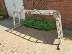 Degelijke Topcraft vouwladder/ ladder/ knikladder!, Gebruikt, Ophalen of Verzenden, Ladder, Opvouwbaar of Inschuifbaar