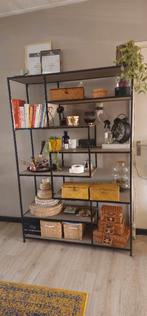 Industrieel wandrek /open kast, Met plank(en), 100 tot 150 cm, Ophalen of Verzenden, Zo goed als nieuw