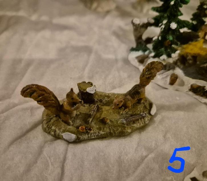 LEMAX eekhoorns (Squirrel ), Diversen, Kerst, Zo goed als nieuw, Ophalen