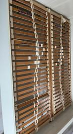 Tweepersoons bed 160x200 met lattenbodem, Ophalen, Wit, Tweepersoons, 200 cm