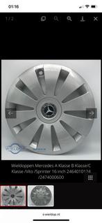 Mercedes wieldoppen 16 inch ORGINEEL duurste model, Auto diversen, Wieldoppen, Ophalen of Verzenden, Zo goed als nieuw