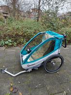 Qeridoo Sportrex 2 kinderfietskar, Ophalen, Gebruikt, Opvouwbaar, 80 kg of meer