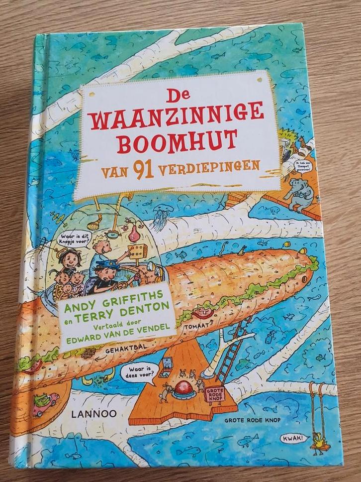 De waanzinnige boomhut van 91 verdiepingen NIEUW, Boeken, Kinderboeken | Jeugd | 10 tot 12 jaar, Nieuw, Ophalen of Verzenden