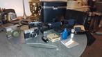 3x Vintage camera's + toebehorende + koffertje, Audio, Tv en Foto, Fotocamera's Analoog, Ophalen, Gebruikt, Compact, Olympus