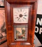 Klok Antieke grote schouwklok mooie grote klok, Ophalen of Verzenden