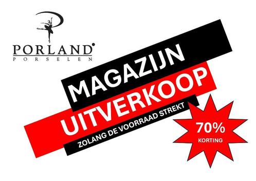 TOTALE UITVERKOOP | Porland porselein, Diverse mogelijkheden, Huis en Inrichting, Keuken | Servies, Nieuw, Compleet servies, Overige stijlen
