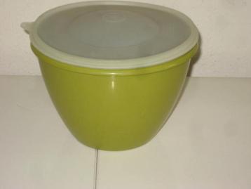 Vintage Tupperware saladekom groen beschikbaar voor biedingen
