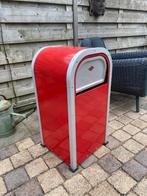 Mooie wesco prullenbak brandweerrood, Huis en Inrichting, Woonaccessoires | Prullenbakken, Ophalen, Gebruikt, 40 liter of meer