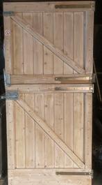 Opgeklampte boerendeur, Doe-het-zelf en Verbouw, 80 tot 100 cm, Binnendeur, Ophalen of Verzenden, Zo goed als nieuw