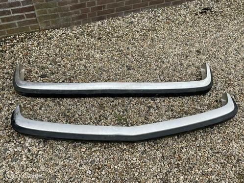 Volvo 142 144 145 140 voor en achter bumper alu origineel, Auto-onderdelen, Carrosserie en Plaatwerk, Bumper, Achter, Gebruikt