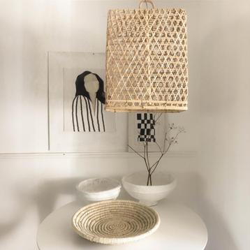 SALE! Hanenmand Hanglamp, Rotan Lamp Bamboe hanglamp beschikbaar voor biedingen