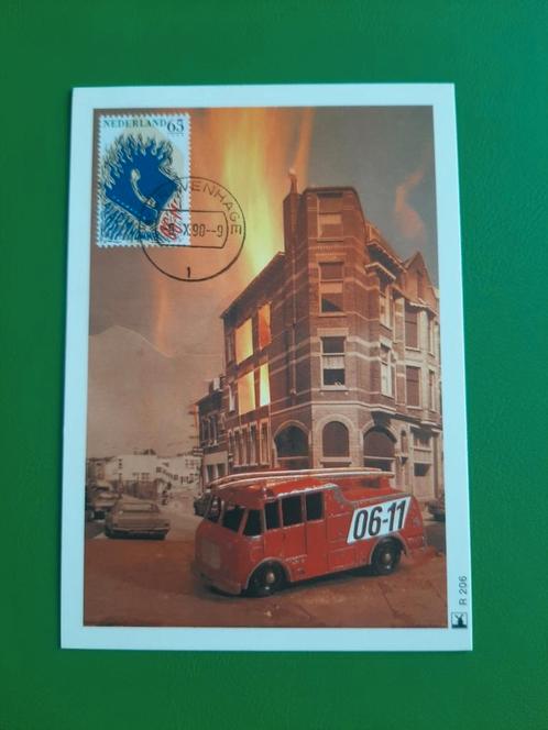 4.5. Brandweer.  Maximumkaart 1990, Verzamelen, Ansichtkaarten | Themakaarten, Ongelopen, Verzenden