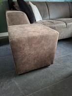 poef / hocker antraciet, Huis en Inrichting, Ophalen, Minder dan 50 cm, Vierkant, Minder dan 50 cm