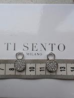 Ti Sento oorbelbedels en creolen., Ophalen of Verzenden, Zilver