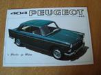 Peugeot 404 uit 1965, Ophalen of Verzenden, Nieuw