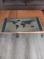 Houten wereldkaart, Ophalen, Nieuw