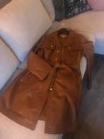 Nappa leren jas, Maat 38/40 (M), Bruin, Nieuw, Ophalen of Verzenden