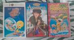 Bundel van 3 vintage VHS banden, Cd's en Dvd's, Alle leeftijden, Ophalen of Verzenden, Zo goed als nieuw