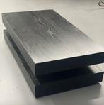 Mooie zwart eiken salontafel 2jr oud, Huis en Inrichting, Tafels | Salontafels, 200 cm of meer, Zo goed als nieuw, Minder dan 50 cm