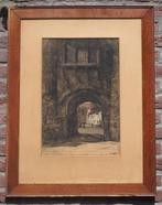 B.A (Berend) Bongers (1866-1949) tekening Hellepoort Maastr, Antiek en Kunst, Ophalen of Verzenden