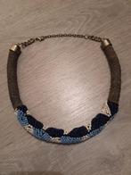 Statement ketting Sacha, Nieuw, Blauw, Ophalen of Verzenden, Verstelbaar