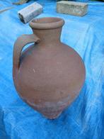 aardewerk kruik terracotta amfoor tuinornament 40cm, Ophalen of Verzenden, Gebruikt